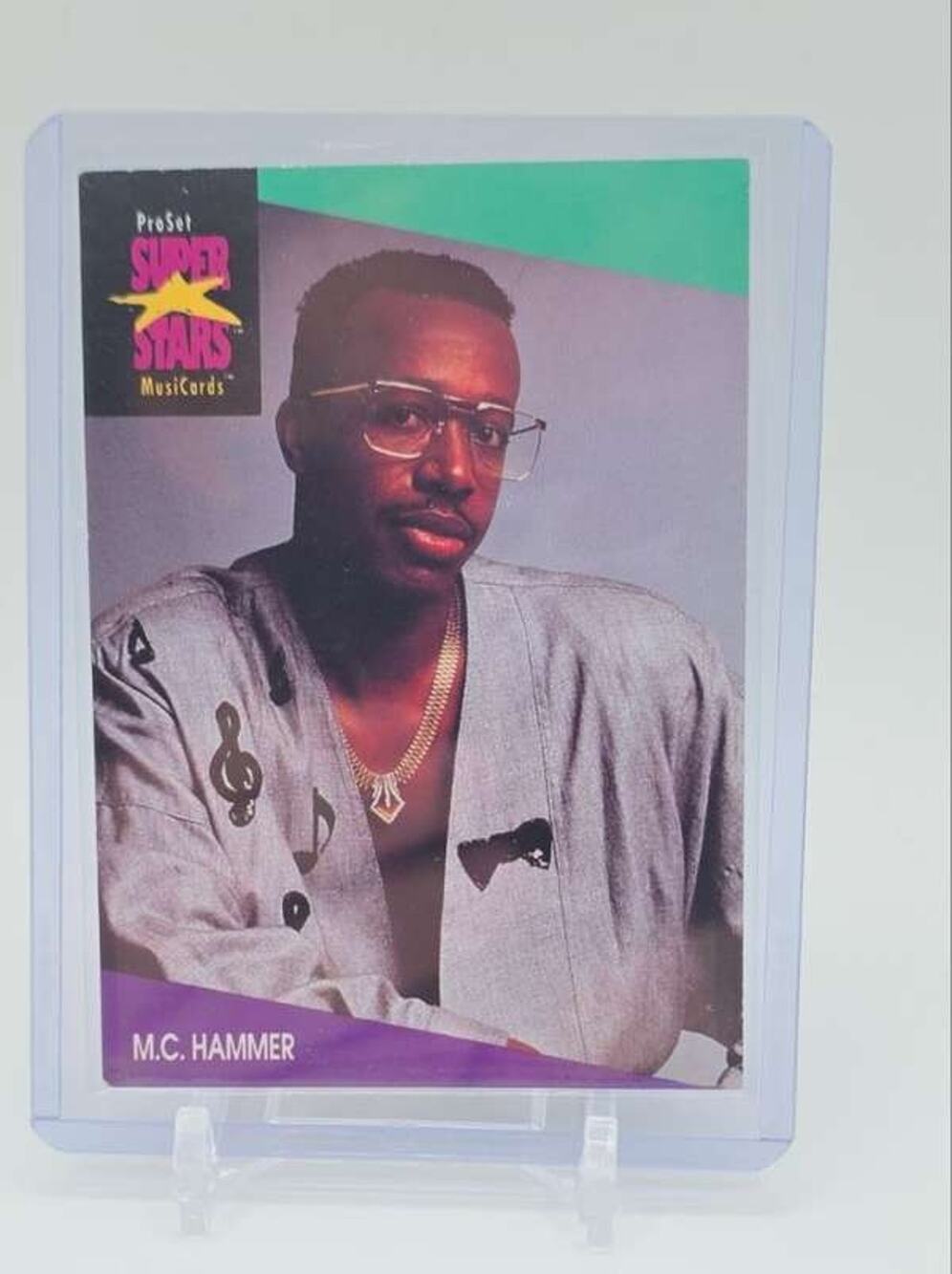 1991 Pro Set SuperStars MusiCards #122 M.C. Hammer Card